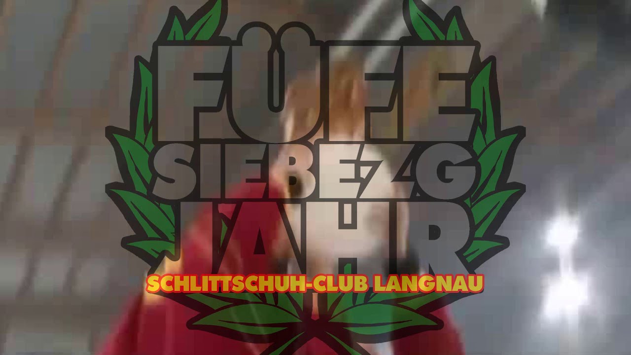 FÜFESIEBEZG JAHR SCHLITTSCHUH-CLUB LANGNAU